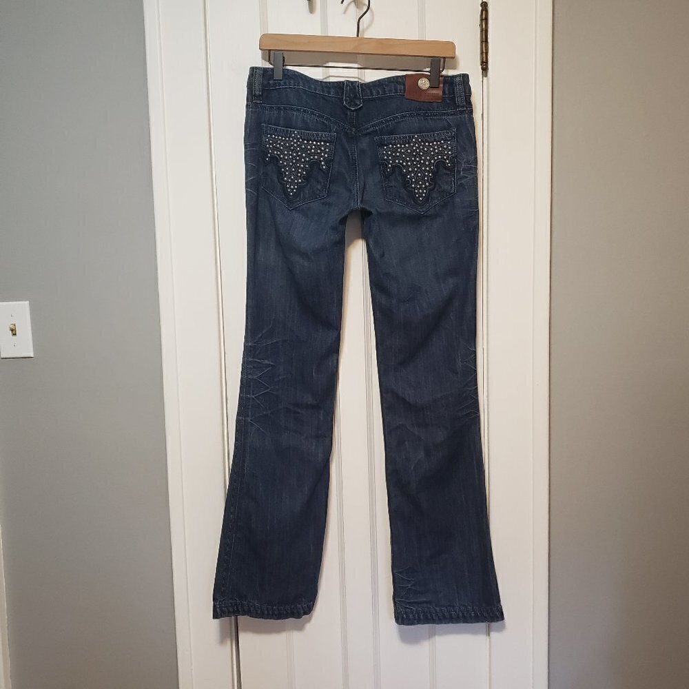 Antik Denim Studded Bootcut Jeans